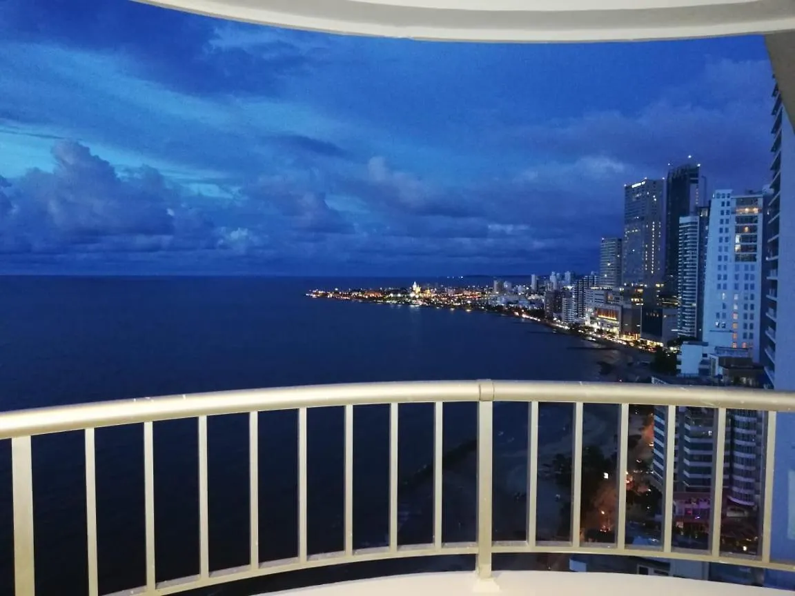 Apto Frente Al Mar Bocagrande Apartment Cartagena