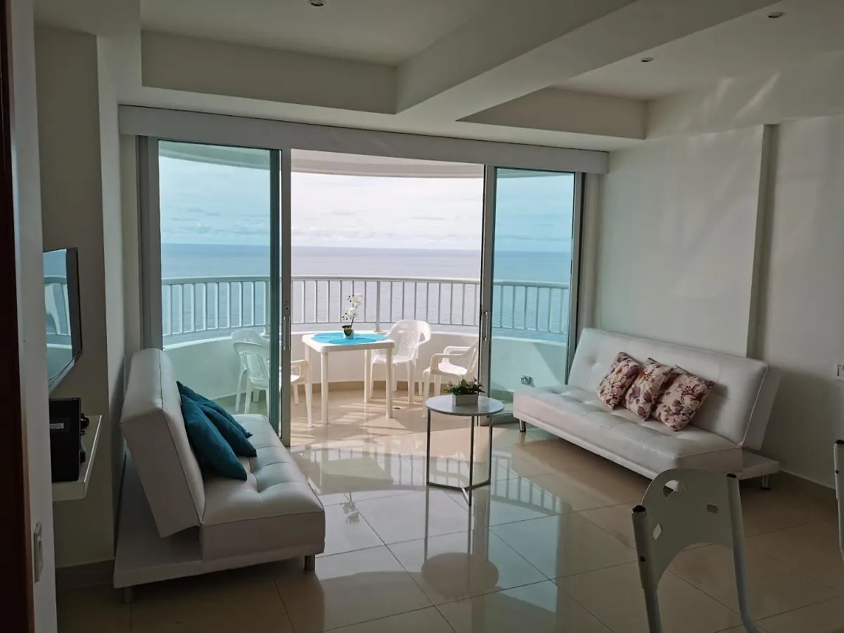 Apto Frente Al Mar Bocagrande Apartment Cartagena